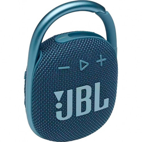 Портативні колонки JBL Clip 4 Eco Blue (JBLCLIP4ECOBLU)  Фото №0